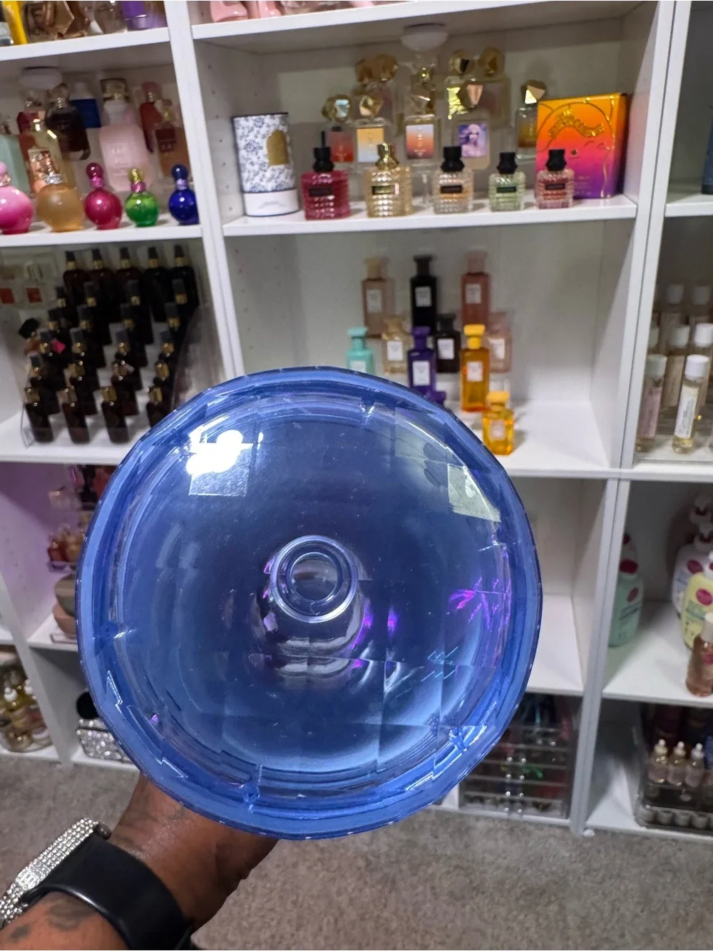 Starbucks Iridescent Rainbow Tumbler - Blue Pink Purple